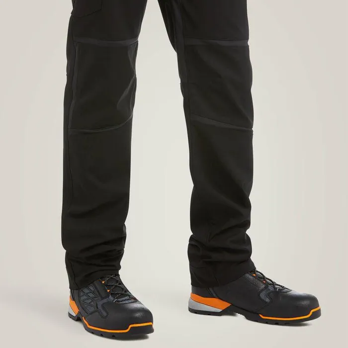Men Pants and Shorts Ariat Rebar M5 Straight DuraStretch Ripstop Cargo Straight Pant Black