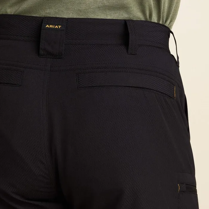 Men Pants and Shorts Ariat Rebar WorkFlow Ultralight Short Black Men Pants and Shorts Ariat Rebar WorkFlow Ultralight Short Black