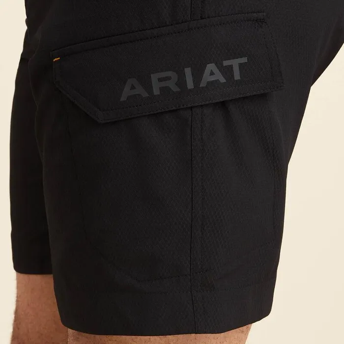 Men Pants and Shorts Ariat Rebar WorkFlow Ultralight Short Black Men Pants and Shorts Ariat Rebar WorkFlow Ultralight Short Black