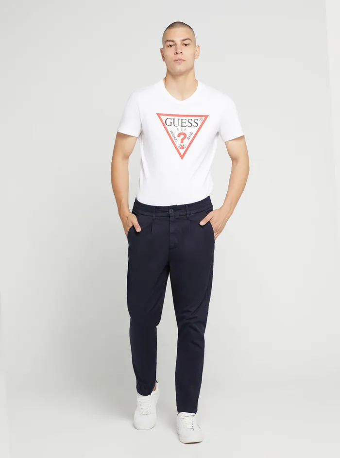 Men Pants and Shorts GUESS Eco Smart Blue Henry Pants Men Pants and Shorts GUESS Eco Smart Blue Henry Pants