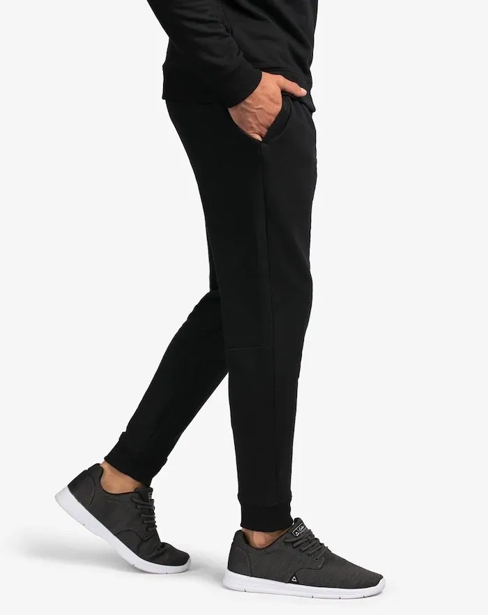 Men Pants TravisMathew CLOUD PANT 20 Black Men Pants TravisMathew CLOUD PANT 20 Black