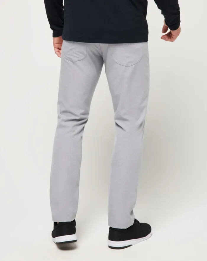 Men Pants TravisMathew OPEN TO CLOSE PANT Heather Sleet