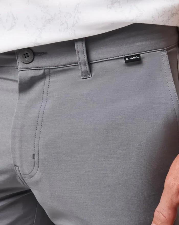 Men Pants TravisMathew OPEN TO CLOSE TECH CHINO PANT Heather Quiet Shade Men Pants TravisMathew OPEN TO CLOSE TECH CHINO PANT Heather Quiet Shade