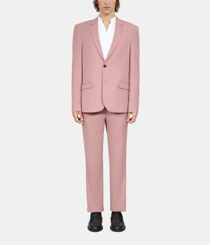 Men Pink Suit Jacket THE KOOPLES Blazers and Suits