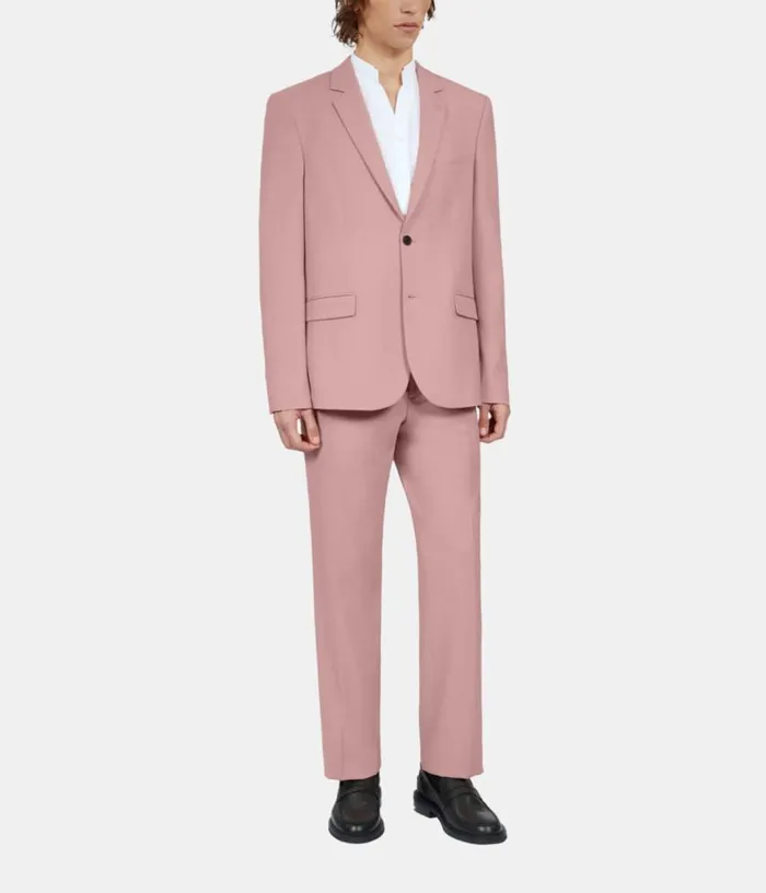 Men Pink Suit Jacket THE KOOPLES Blazers and Suits
