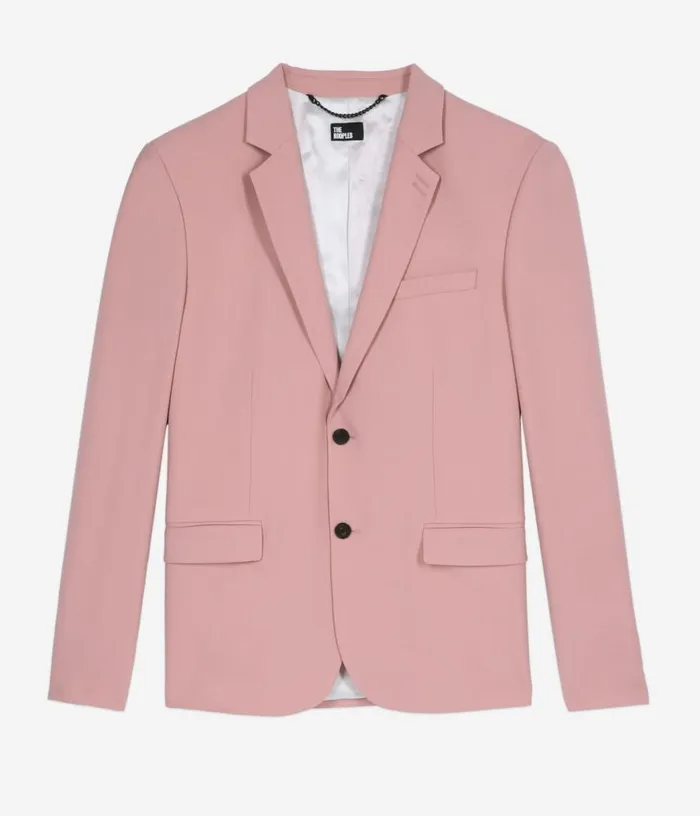 Men Pink Suit Jacket THE KOOPLES Blazers and Suits