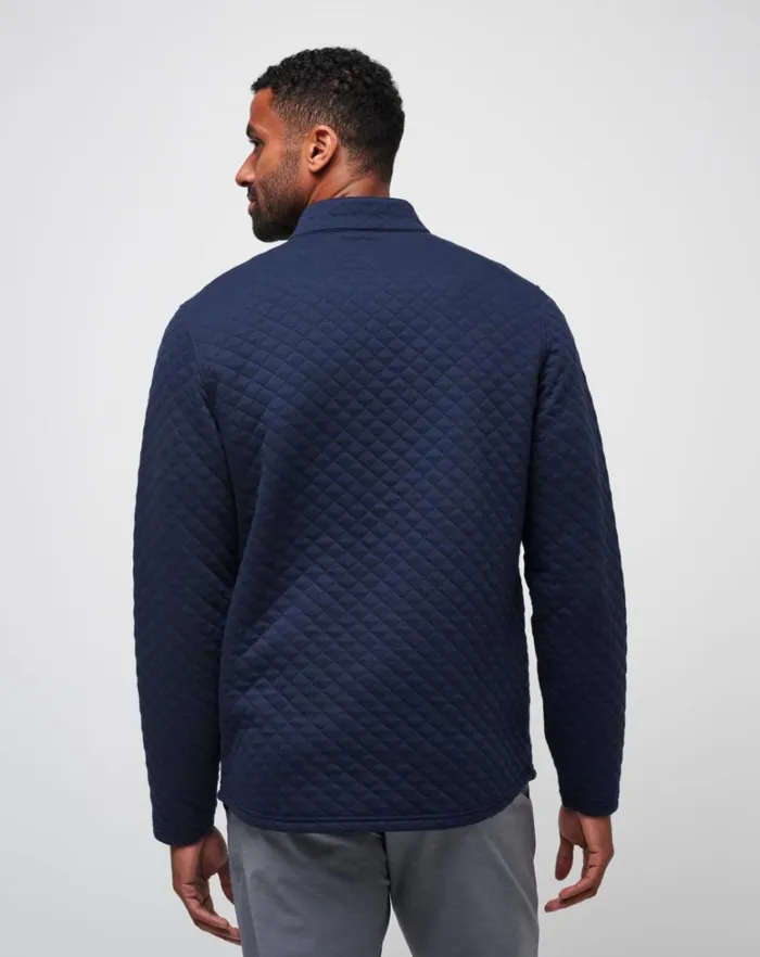 Men Quarter Zips TravisMathew TRANSATLANTIC QUARTER ZIP Total Eclipse Men Quarter Zips TravisMathew TRANSATLANTIC QUARTER ZIP Total Eclipse