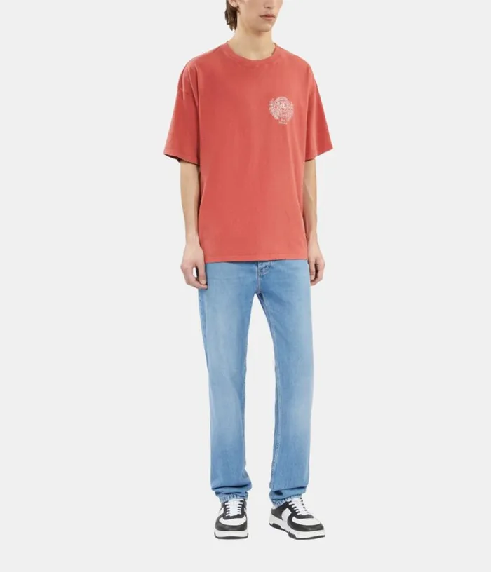 Men Red Tshirt With Blazon Serigraphy THE KOOPLES Tshirts