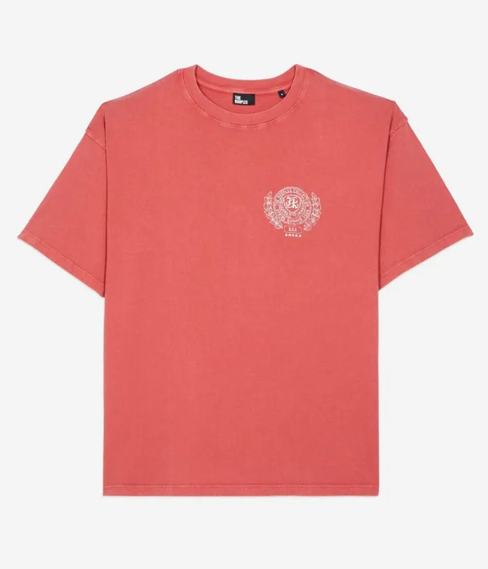 Men Red Tshirt With Blazon Serigraphy THE KOOPLES Tshirts