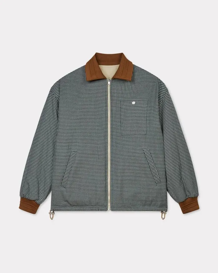 Men Reversible Coach Jacket Beige Kenzo Jackets And Coats