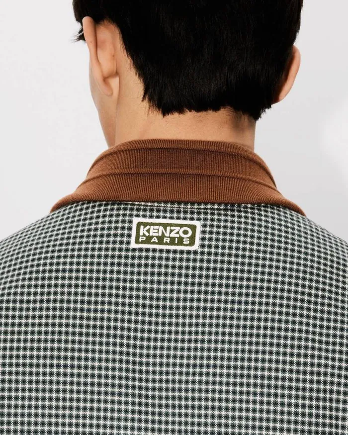 Men Reversible Coach Jacket Beige Kenzo Jackets And Coats