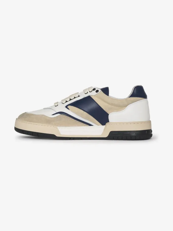 Men Rhude Footwear RACING SNEAKER Navytanwhite