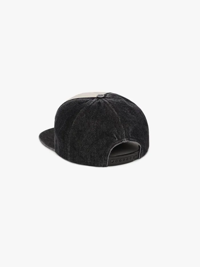 Men Rhude Hats CRESTA DENIM HAT Blackcream
