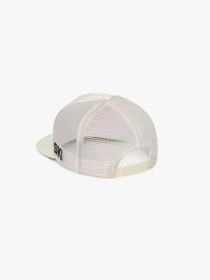Men Rhude Hats SKI TRUCKER HAT Whiteblack