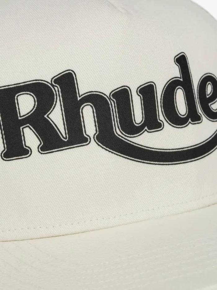 Men Rhude Hats SKI TRUCKER HAT Whiteblack