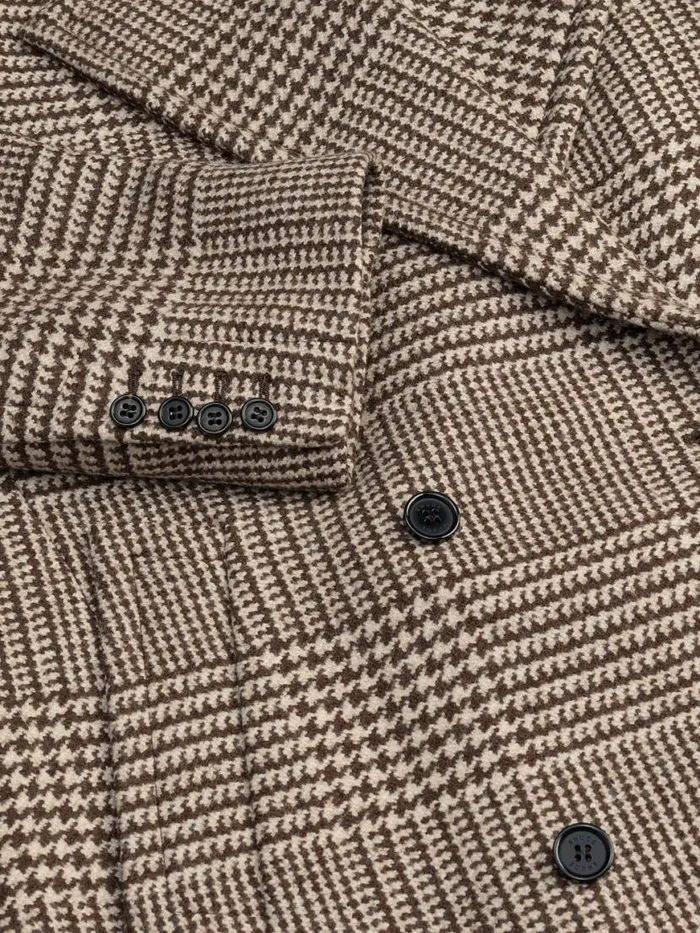 Men Rhude Outerwear WOOL HOUNDSTOOTH COAT Multi