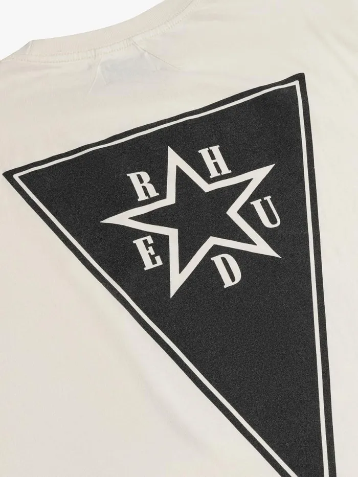 Men Rhude Tees WILD HORSES TEE Vtg White
