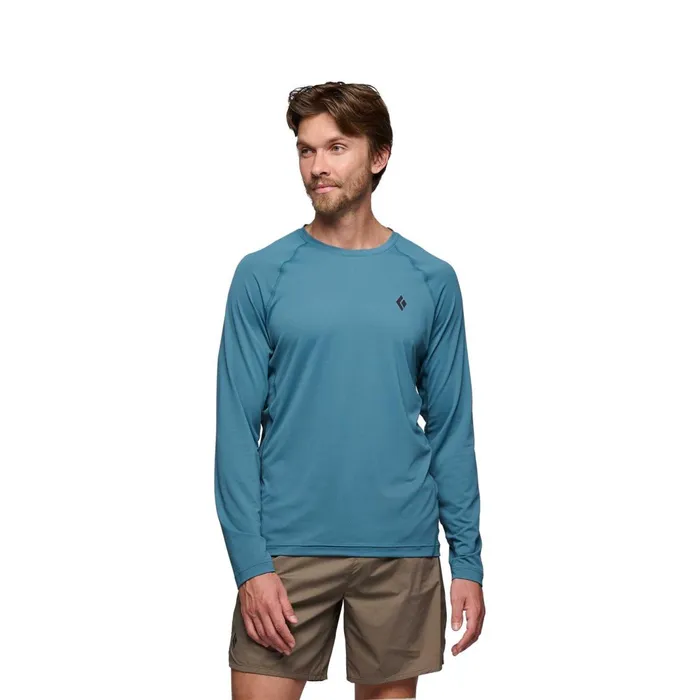 Men Shirts Black Diamond Alpenglow Crew