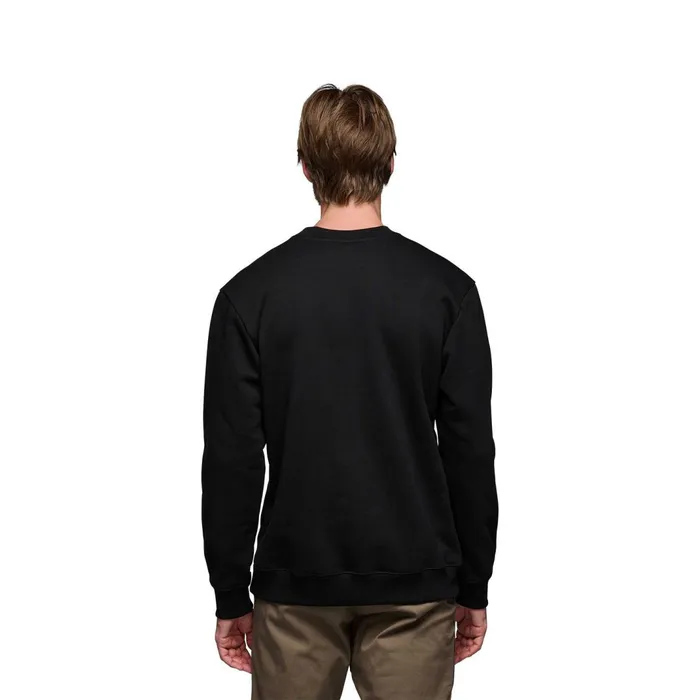 Men Shirts Black Diamond Heritage Wordmark Crew Black Diamond Gear