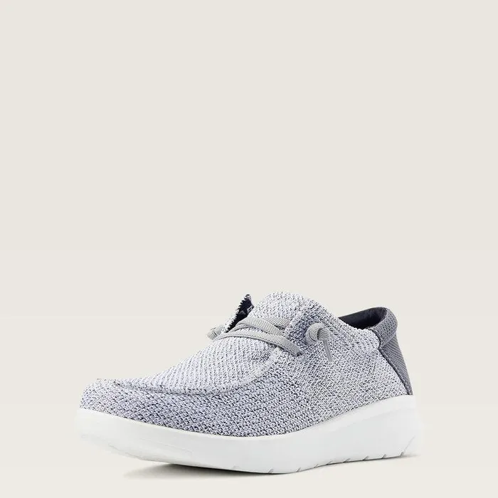 Men Shoes and Sneakers Ariat Hilo Distressed Whitedark Grey