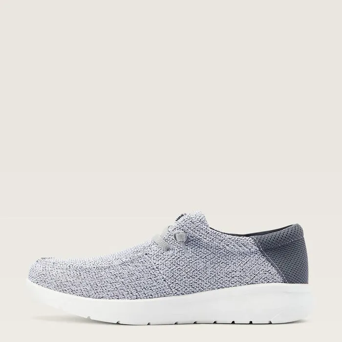 Men Shoes and Sneakers Ariat Hilo Distressed Whitedark Grey