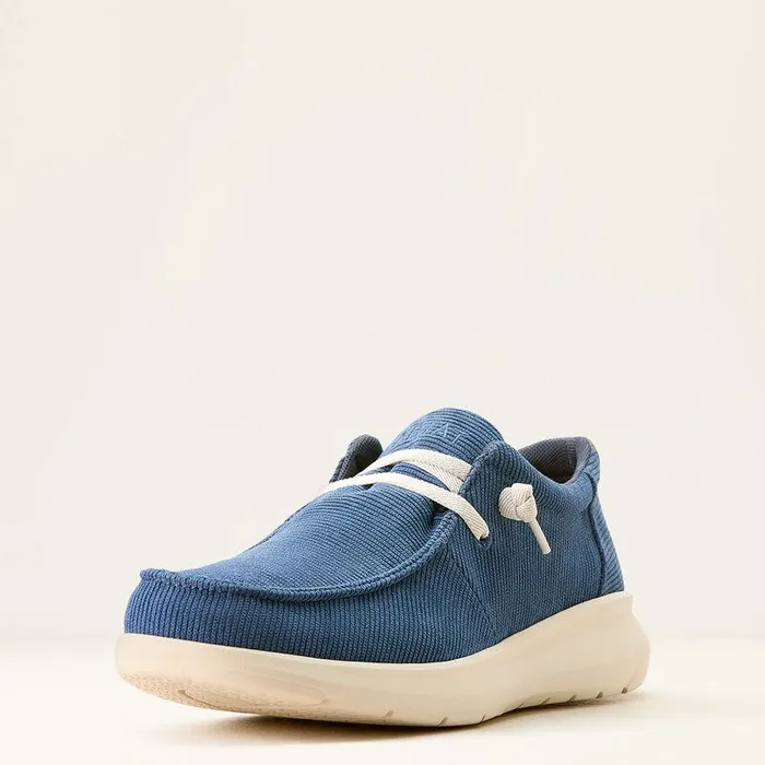 Men Shoes and Sneakers Ariat Hilo Shoe Navy Corduroy