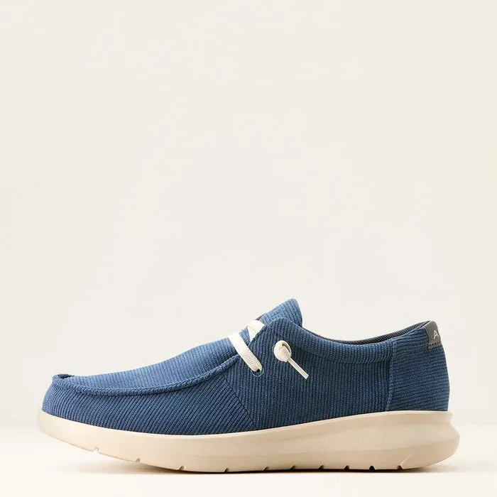 Men Shoes and Sneakers Ariat Hilo Shoe Navy Corduroy