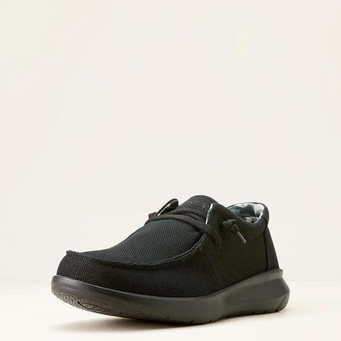 Men Shoes and Sneakers Ariat Hilo Shoe Solid Black