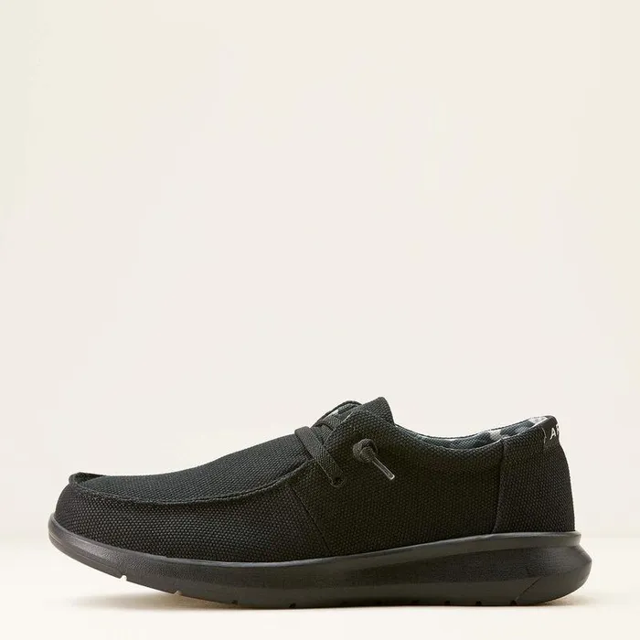 Men Shoes and Sneakers Ariat Hilo Shoe Solid Black