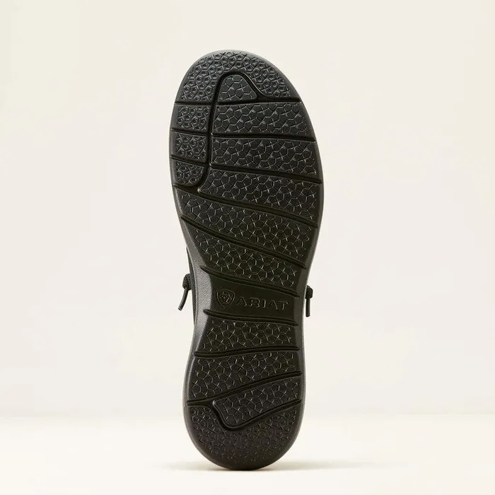 Men Shoes and Sneakers Ariat Hilo Shoe Solid Black