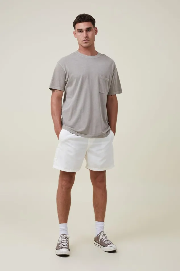 Men Shorts Cotton On Kahuna Short Vintage Natural