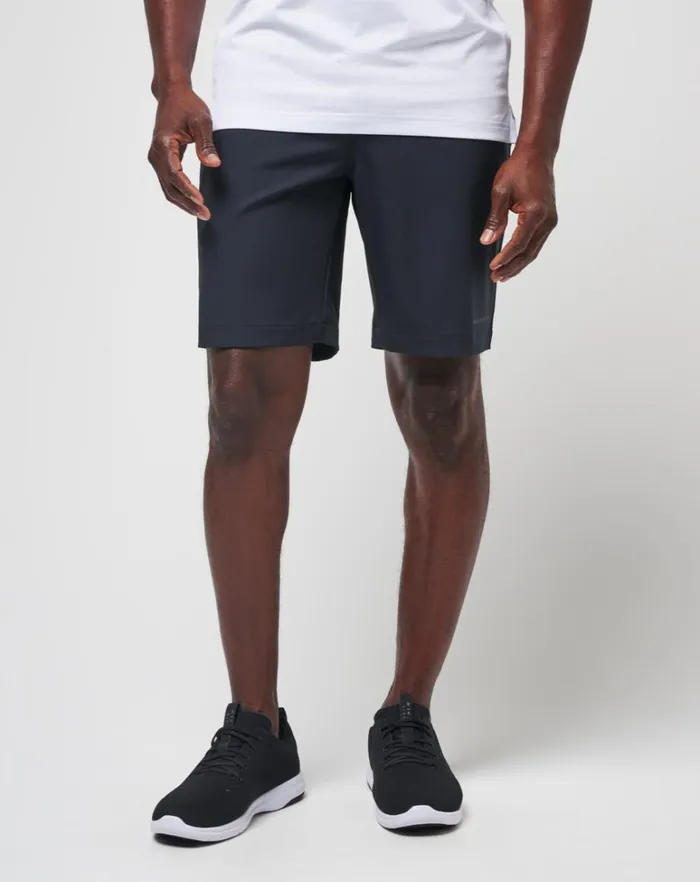 Men Shorts TravisMathew IN THE BONEYARD SHORT 9IN Black