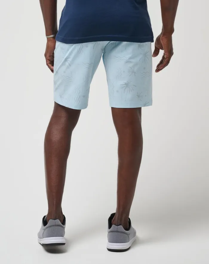 Men Shorts TravisMathew RIVER SURFING SHORT 9IN Dream Blue Men Shorts TravisMathew RIVER SURFING SHORT 9IN Dream Blue