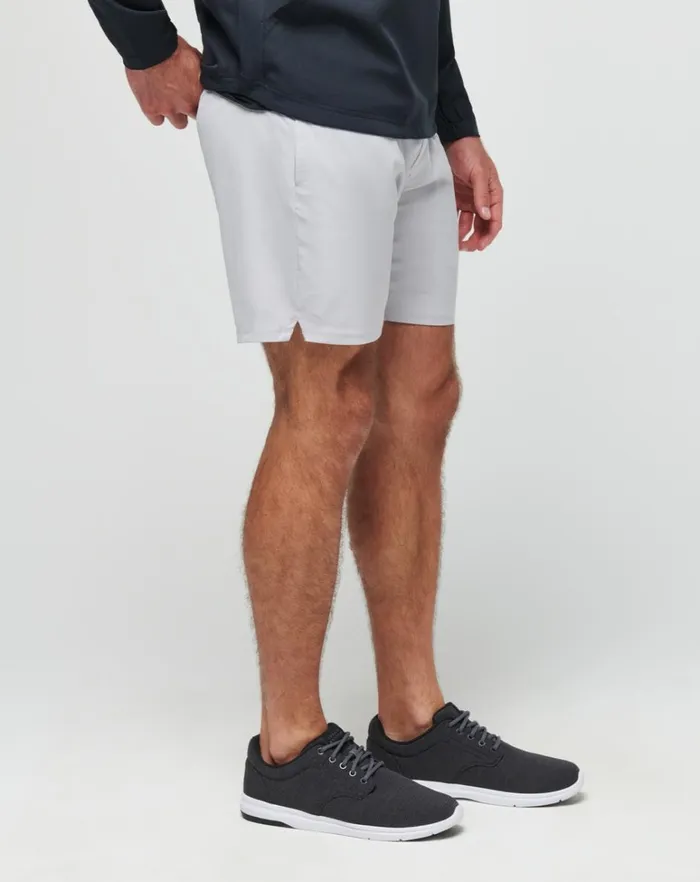 Men Shorts TravisMathew WANDERLUST EWAIST SHORT 75IN Micro Chip Men Shorts TravisMathew WANDERLUST EWAIST SHORT 75IN Micro Chip