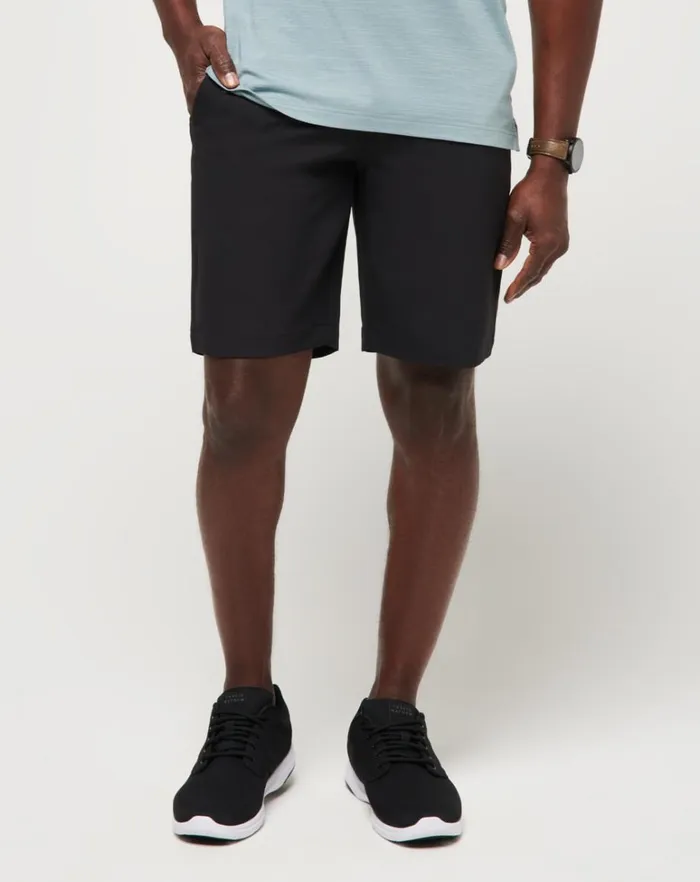 Men Shorts TravisMathew WANDERLUST SHORT 9IN Black