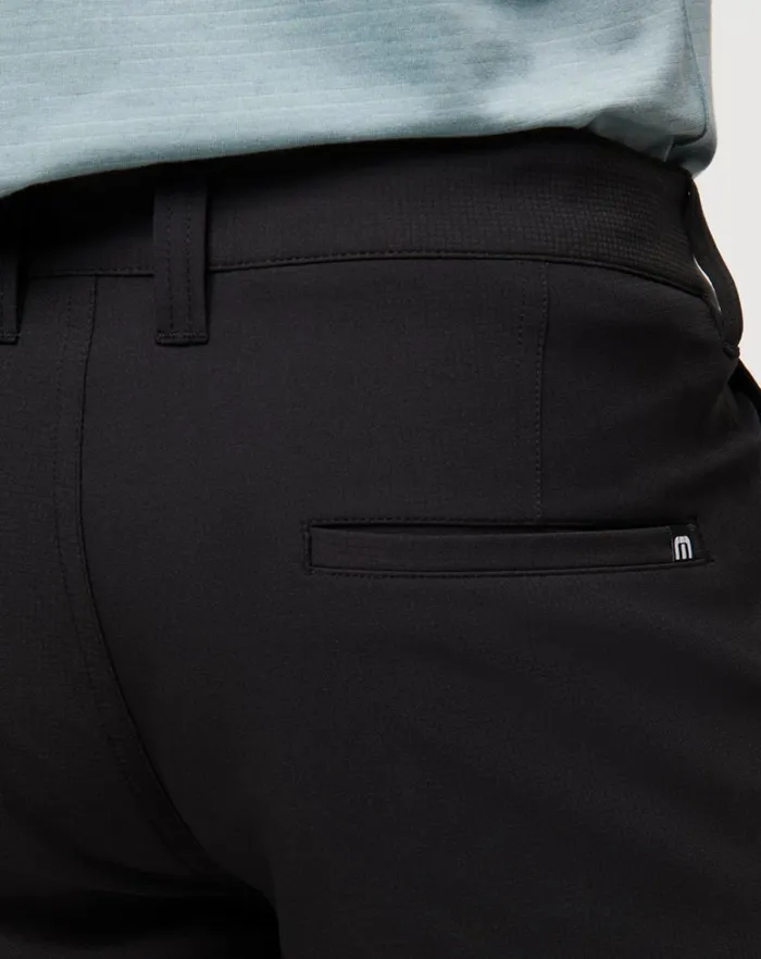 Men Shorts TravisMathew WANDERLUST SHORT 9IN Black Men Shorts TravisMathew WANDERLUST SHORT 9IN Black