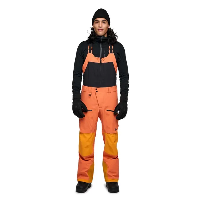 Men Ski and Snowboard Pants Black Diamond Recon Stretch Pro Bibs