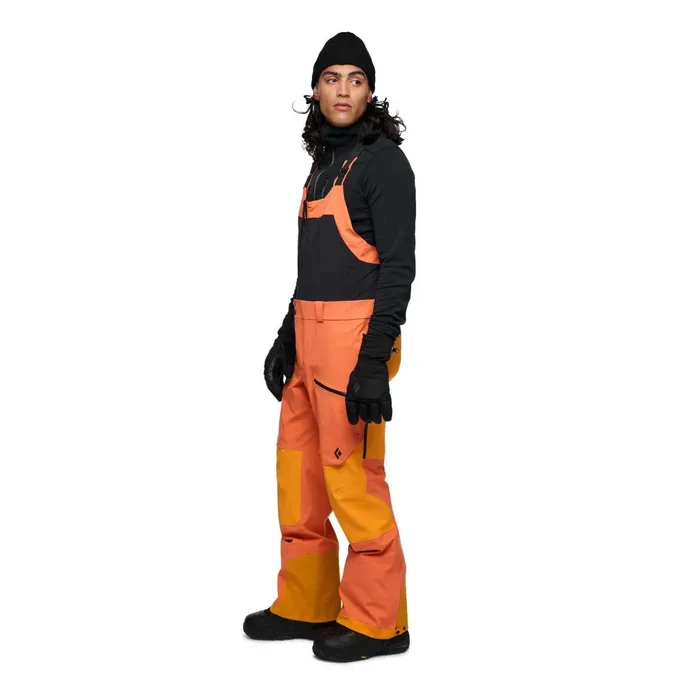 Men Ski and Snowboard Pants Black Diamond Recon Stretch Pro Bibs