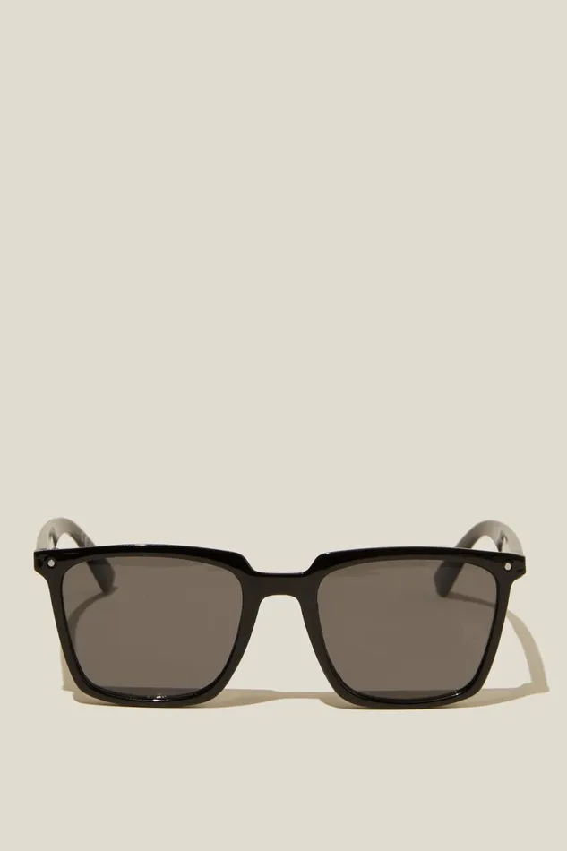 Men Sunglasses Cotton On Newtown Sunglasses Black