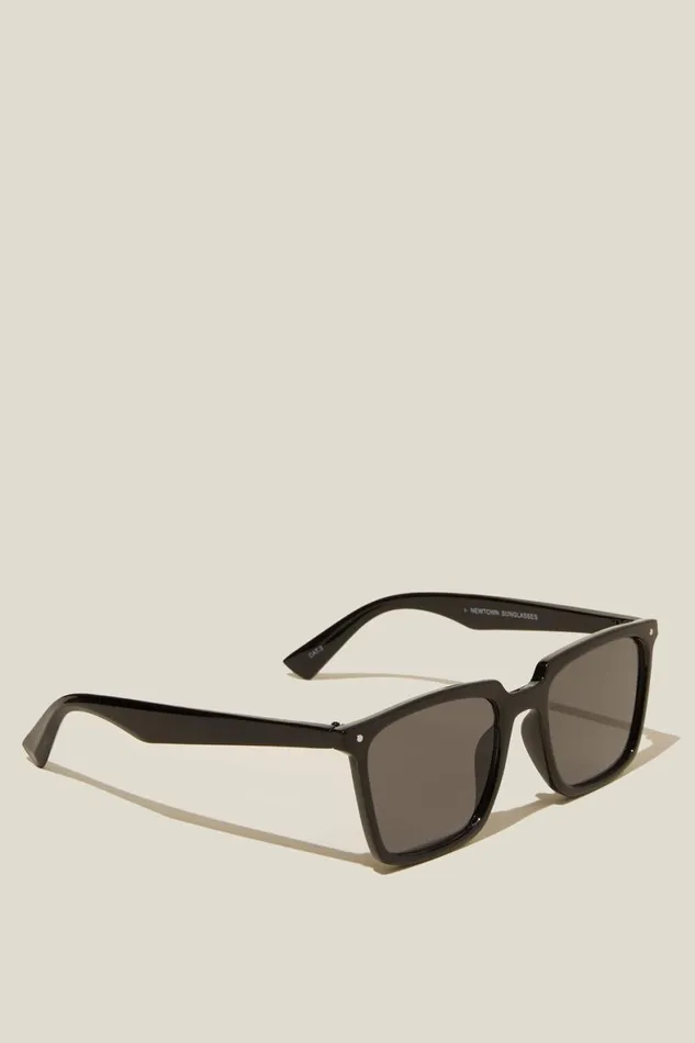 Men Sunglasses Cotton On Newtown Sunglasses Black