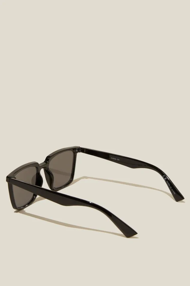 Men Sunglasses Cotton On Newtown Sunglasses Black