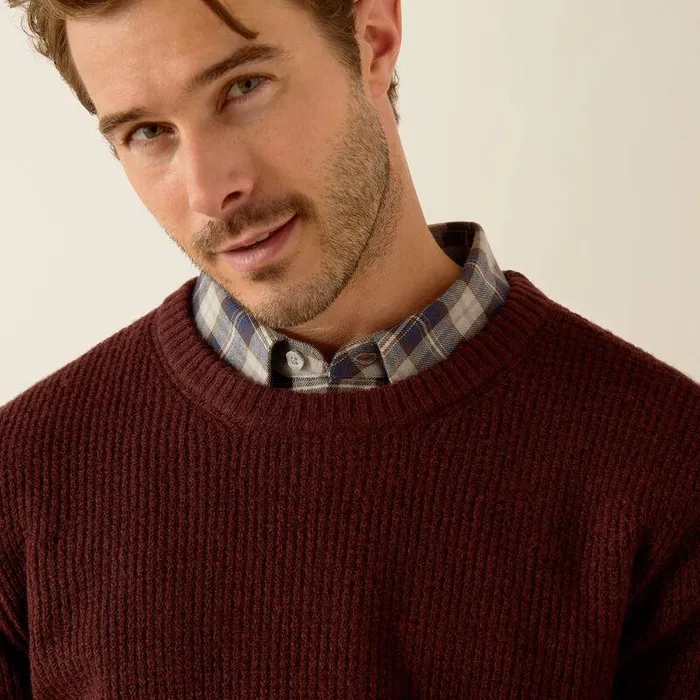 Men Sweatshirts and Hoodies Ariat Mill Valley Sweater Marron Men Sweatshirts and Hoodies Ariat Mill Valley Sweater Marron
