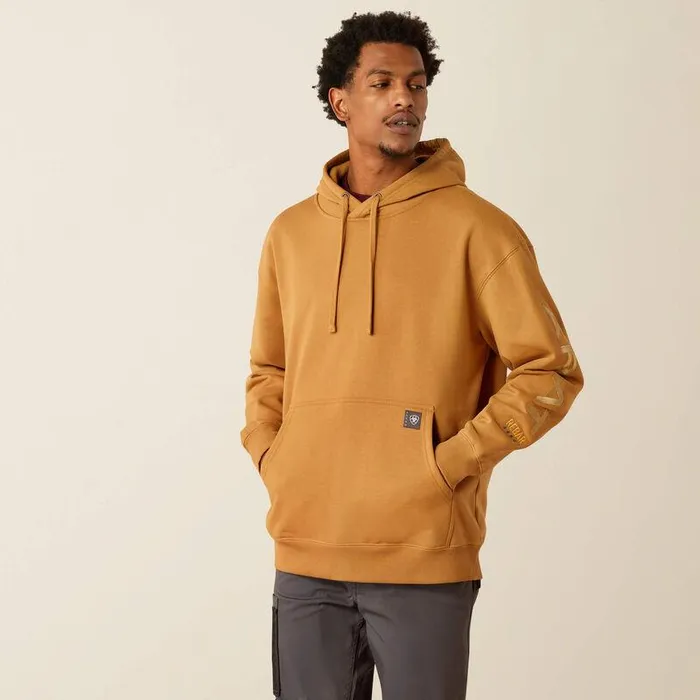 Men Sweatshirts and Hoodies Ariat Rebar Graphic Hoodie Bistrohemp