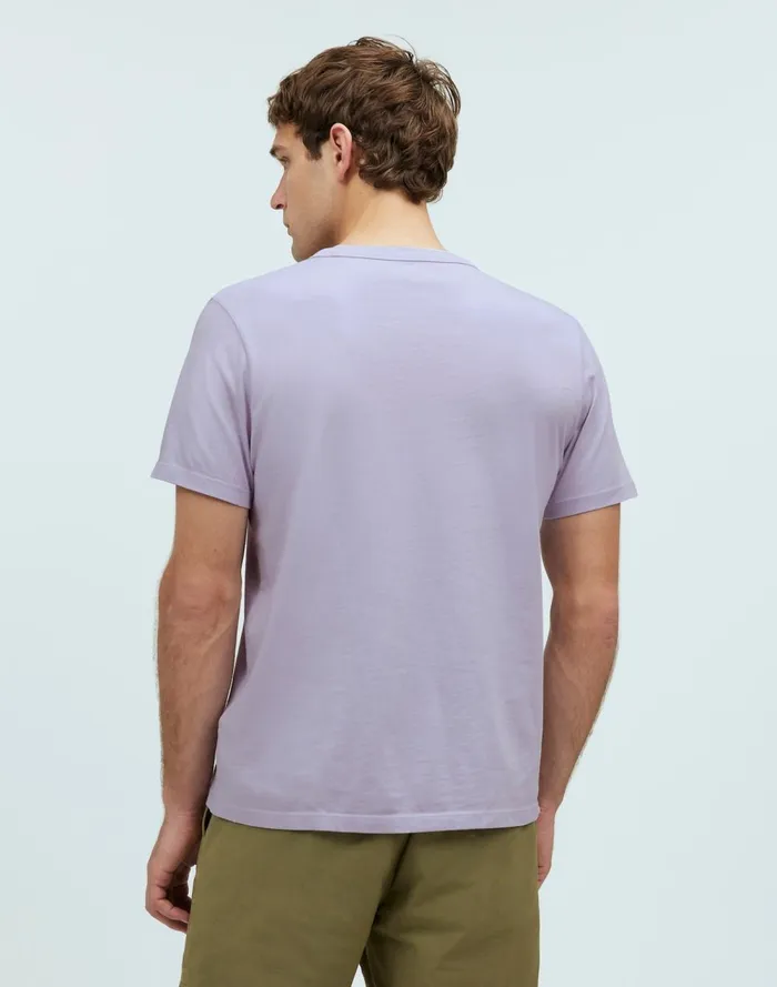 Men Tees Madewell GarmentDyed Allday Crewneck Tee Dusty Lavender