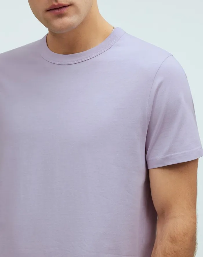 Men Tees Madewell GarmentDyed Allday Crewneck Tee Dusty Lavender