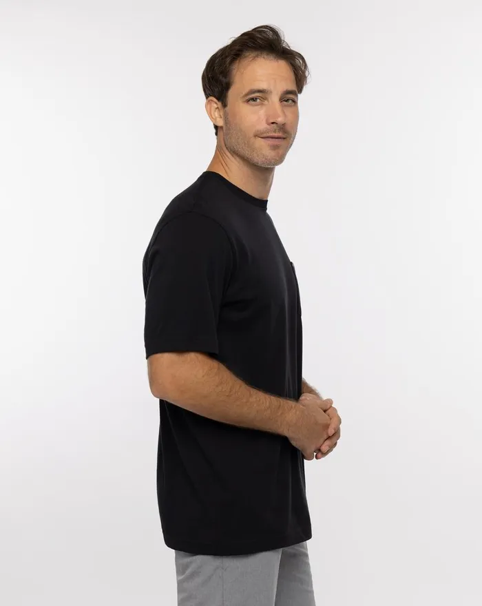 Men Tees TravisMathew BISBEE TEE Black