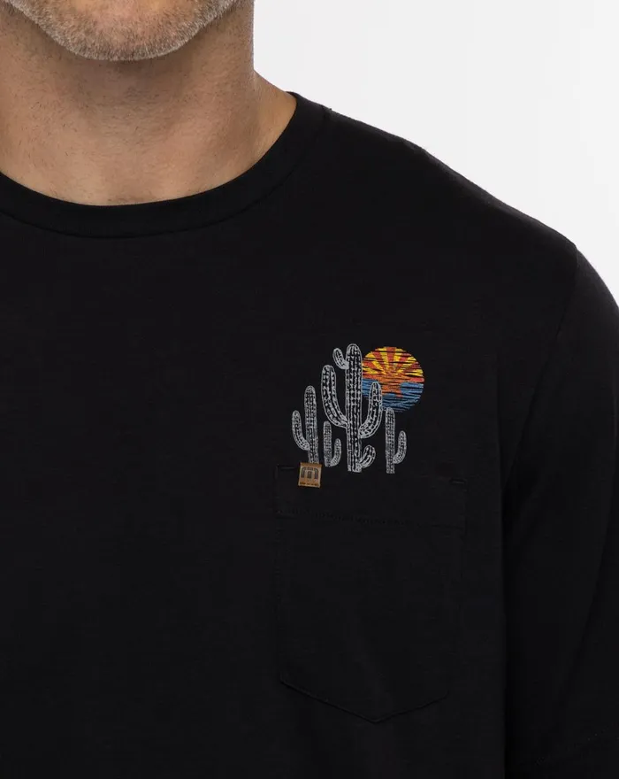 Men Tees TravisMathew BISBEE TEE Black