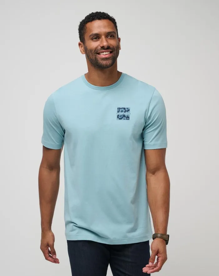 Men Tees TravisMathew CATAMARAN COAST TEE Cameo