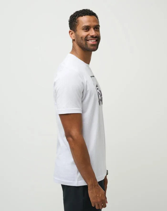 Men Tees TravisMathew CATCH AND RELEASE TEE White