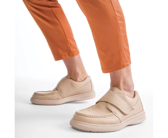 Men Walking Shoes Hush Puppies Gil Shrimp Leather